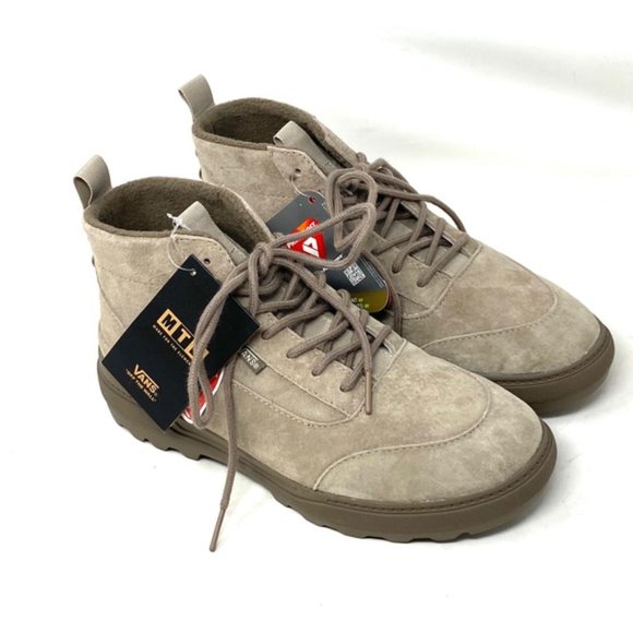 VANS Coastal Colfax Boot MTE-1 Shoe Nubuck Cream Women's Size Hiking VN0005UVBD3 - Picture 3 of 8